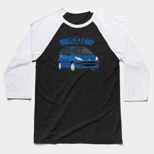 Peugeot 1007 car blue Baseball T-Shirt